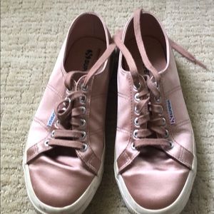 Superga silky pink sneakers